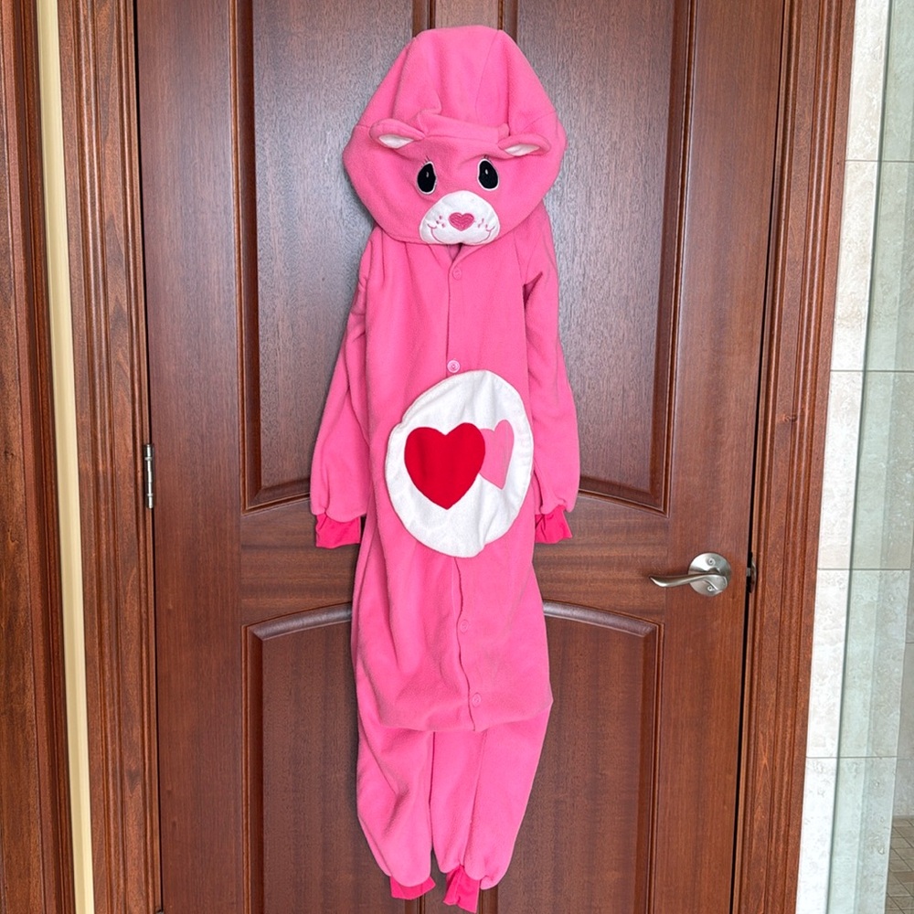 Halloween costume : CARE BEAR ONESIE FOR ADULT & TEENS / height  4'7''- 5'1''